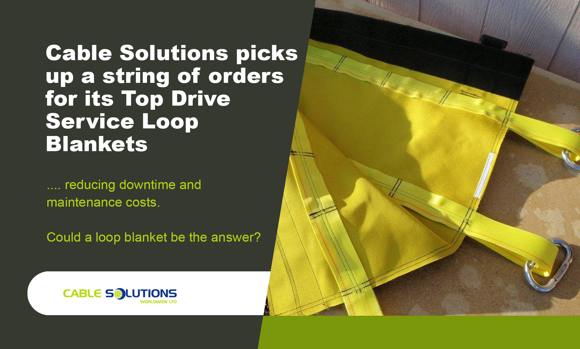 service loops blankets, covers